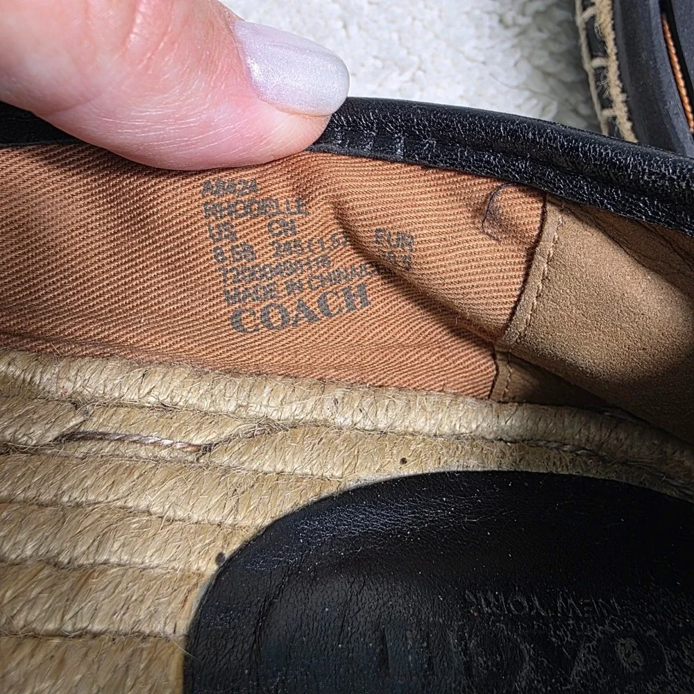 Coach rhodelle espadrille